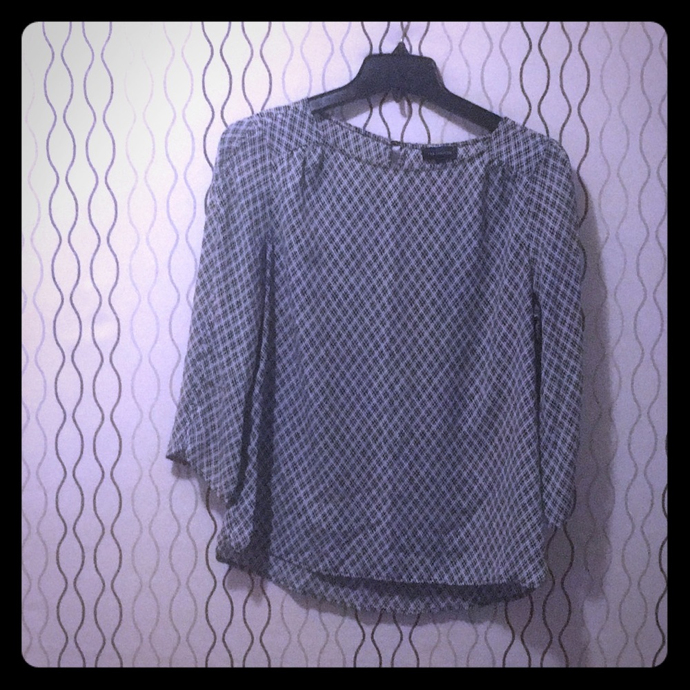 3/4 Length Sleeve Classic Blouse